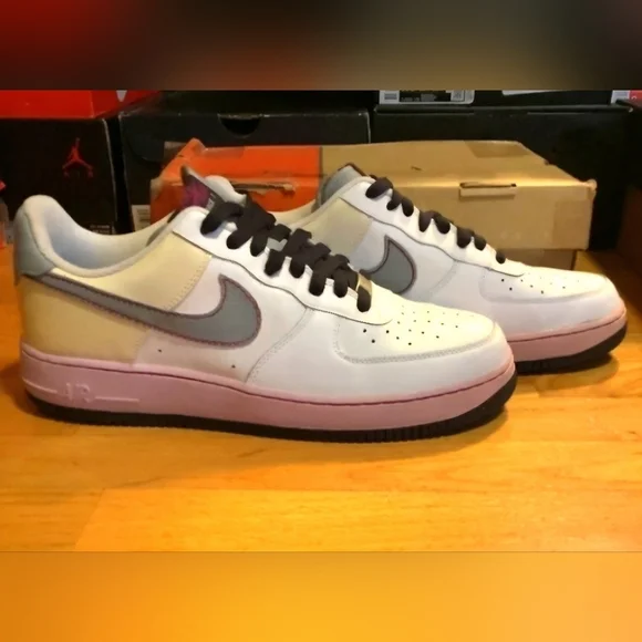 Nike Air Force 1 AF1 Low VINTAGE 2007 SILVER DOLL Men’s Size 10.5 Wmns Size 12 - Picture 7 of 11